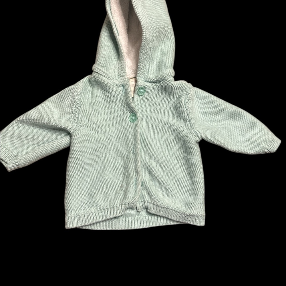 Mint Green Baby Sweater First Impressions